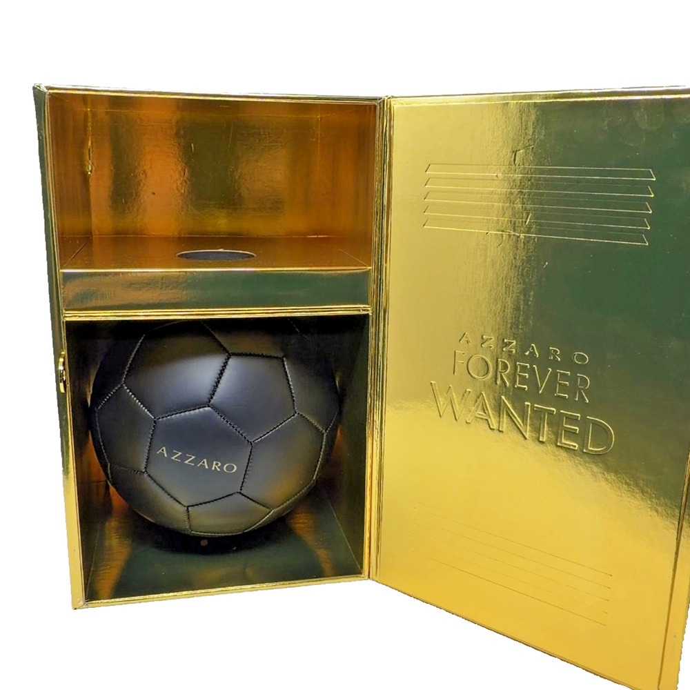 Azzaro Forever Wanted Gold Retail Display Locker Case Empty Promo